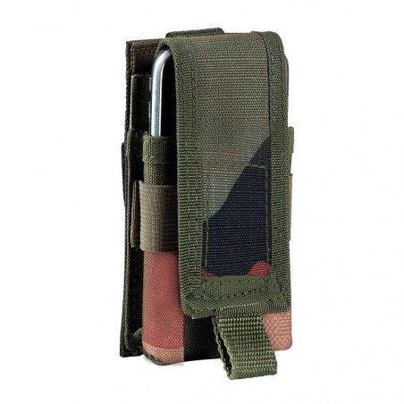 Pochette téléphone smartphone camo FR/CE – Fixation M.O.L.L.E., tissu RIPSTOP®