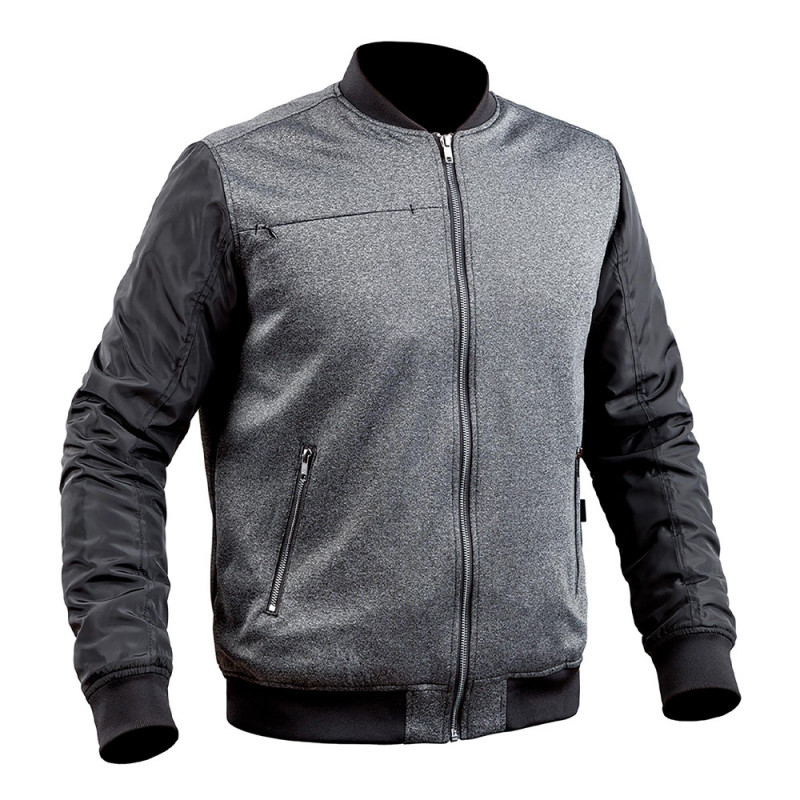 Blouson GHOST Gris/Noir – Intervention & Sécurité, Polyester 100 % Blouson GHOST Gris/Noir – Intervention & Sécurité, Polyester 100 %
