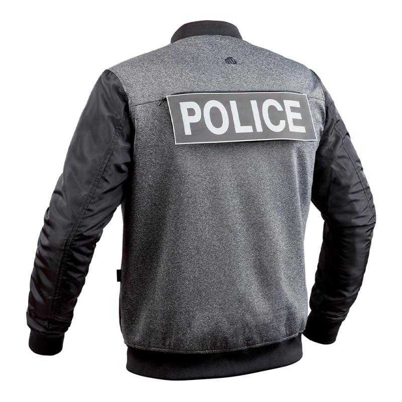 Blouson GHOST Gris/Noir – Intervention & Sécurité, Polyester 100 % Blouson GHOST Gris/Noir – Intervention & Sécurité, Polyester 100 %