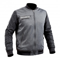 Blouson GHOST Gris/Noir – Vêtement intervention 100 % polyester, finitions renforcées Blouson GHOST Gris/Noir – Vêtement intervention 100 % polyester, finitions renforcées