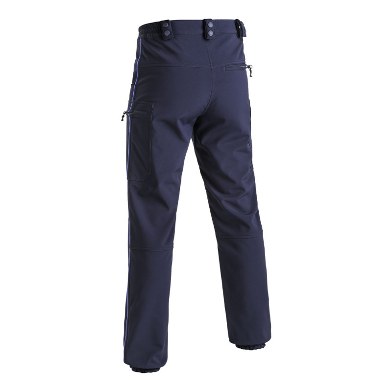 Pantalon SWAT Softshell Police Municipale P.M. ONE bleu marine – pantalon intervention déperlant