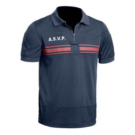 Polo GPB ASVP P.M. ONE bleu marine