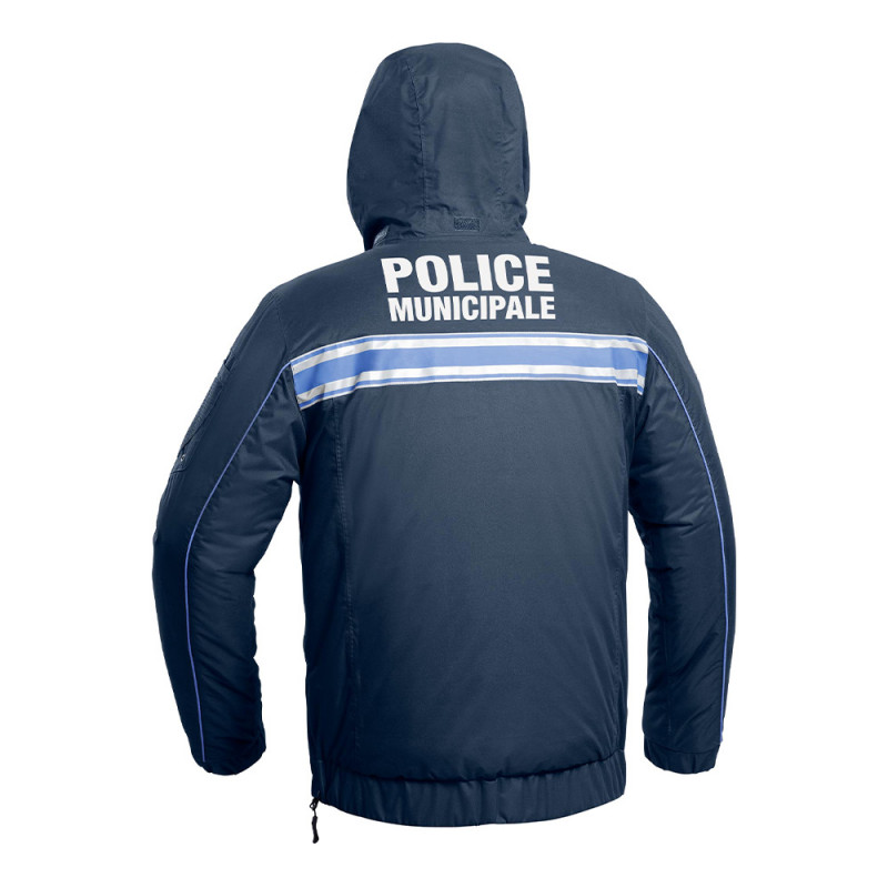 Blouson d’hiver Police Municipale P.M. ONE – Bleu Marine | Isolation & Intervention