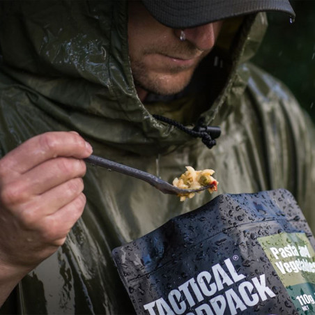 Ration de survie nouilles au poulet — repas lyophilisé prêt