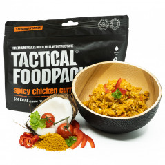 Ration de survie poulet épicé au curry – repas d’urgence prêt à consommer