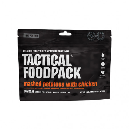 Maxi ration de survie Poulet & purée de pommes de terre – repas lyophilisé outdoor
