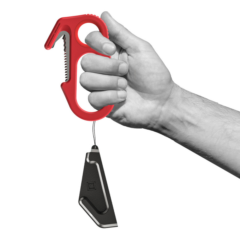 Coupe-sangle Emergency Release rouge – outil d’urgence rapide et fiable Coupe-sangle Emergency Release rouge – outil d’urgence rapide et fiable