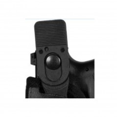 Holster Droitier Cordura T250 Noir – Rétention Niveau 2