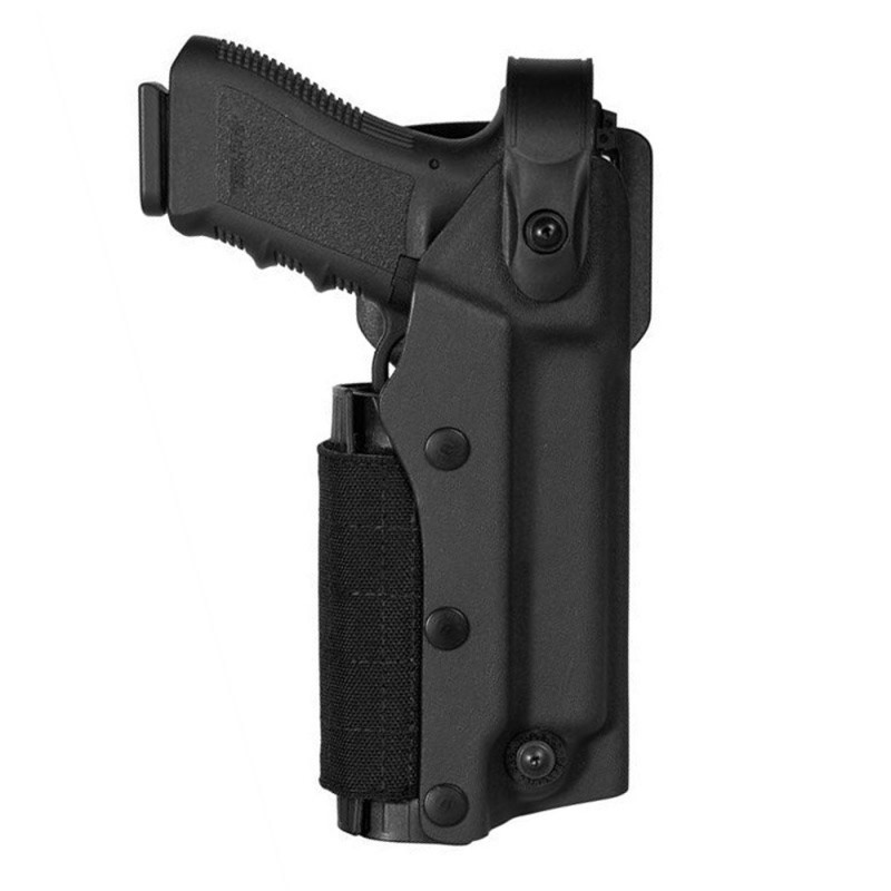 Holster droitier Zoom VKZ804 noir — Glock + lampe / laser