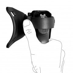 Holster gaucher Zoom VKZ804 noir