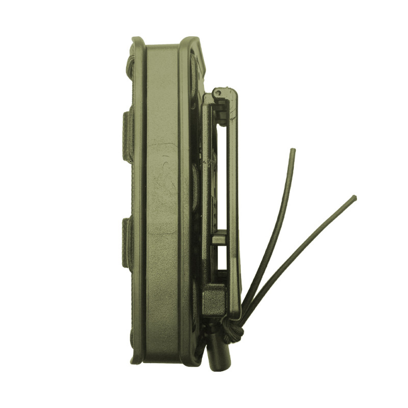 Porte-bâton télescopique 16 – 28″ Bungy 8BL16 vert olive – tactique & robuste