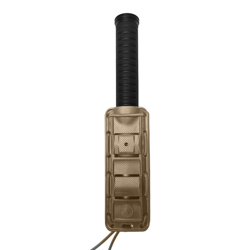 Porte-bâton télescopique 16 – 28″ Bungy 8BL16 tan – tactique & robuste