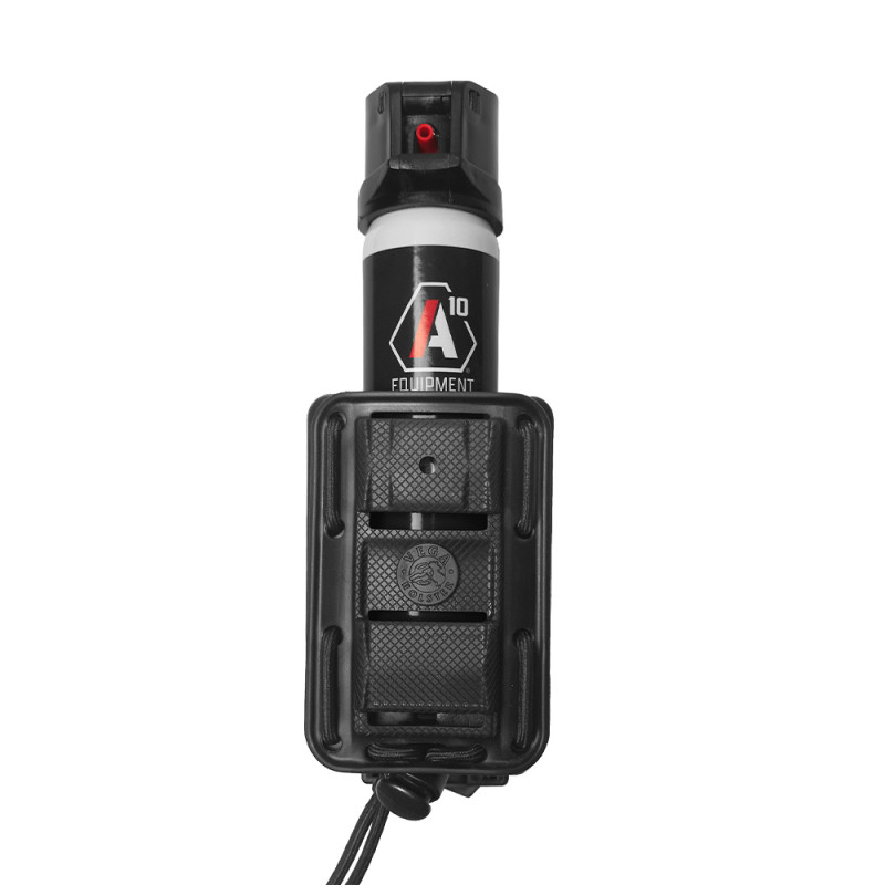 Porte-aérosol 50/75/100 ml Bungy 8BL18 noir – étui tactique