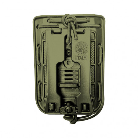 Porte-radio Bungy 8BL19 vert olive – tactique & robuste