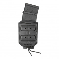 Porte-chargeur double Bungy 8BL04 Noir – M.O.L.L.E. pour M4/AR-15