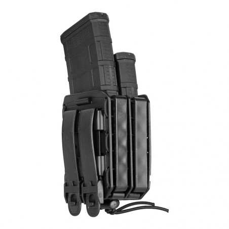 Porte-chargeur double Bungy 8BL04 – Noir | Pour M4 / AR-15