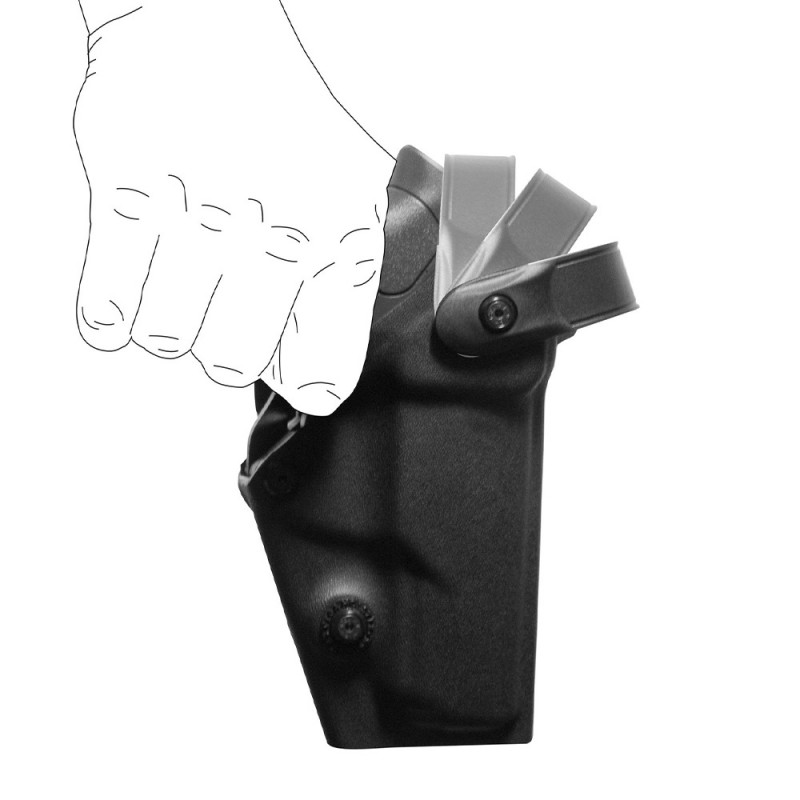 Holster Vegatek Duty VKD873 Noir – Gaucher H&K SFP9 / VP9