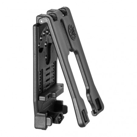Passant rapide allongé 8K87 Noir – Fixation M.O.L.L.E./Ceinture 60 mm | Vega Holster