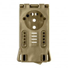 Passant rapide allongé 8K87 tan pour système M.O.L.L.E – Fixation tactique ceinture 60 mm
