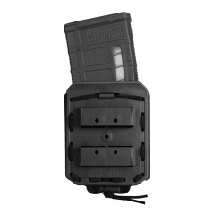 Porte-chargeur simple Bungy 8BL07 noir pour .308/7.62 mm