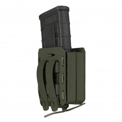 Porte-chargeur double Bungy 8BL08 vert olive pour .308/7.62 mm