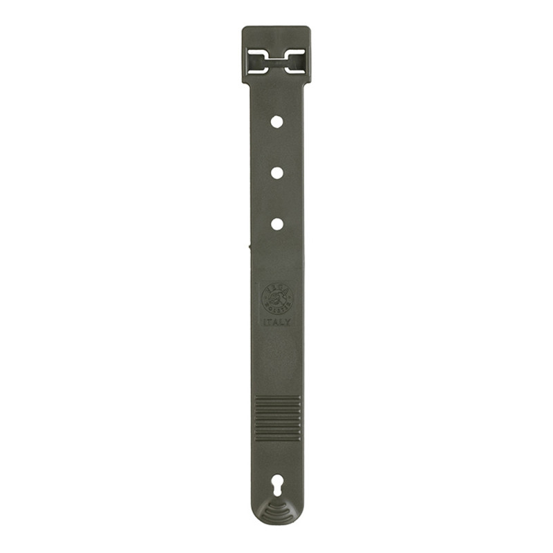 Sangles de fixation MOLLE 75 mm vert olive pour porte-chargeur Bungy – montage sécurisé