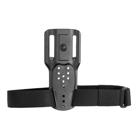 Plaque de Hanche Compacte 1 Sangle 8KFL02 Noir