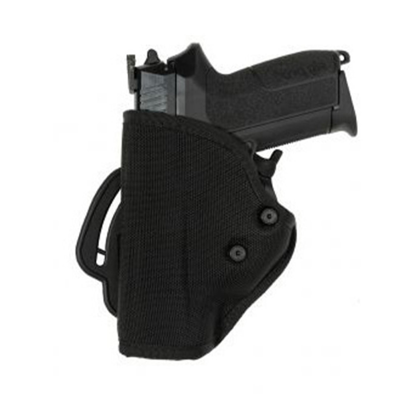 Holster gaucher Cordura ST212 noir – Vega pour Glock 17/22