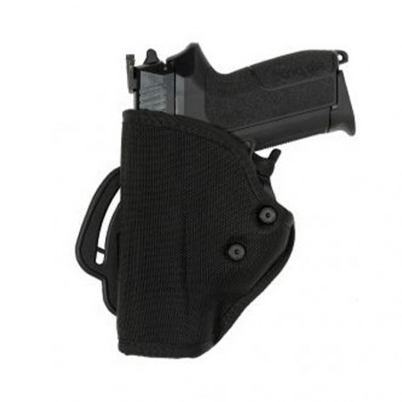 Holster gaucher Cordura ST212 noir – Vega Holster pour Glock 17 / 22