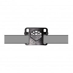 Holster gaucher Vegatek Short VKS807 noir – étui rigide pour SIG PRO 2022