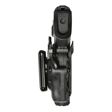 Holster droitier Vegatek Short VKS804 — noir — pour GLOCK 17 / 19 / 22 / 23 / 26 / 27