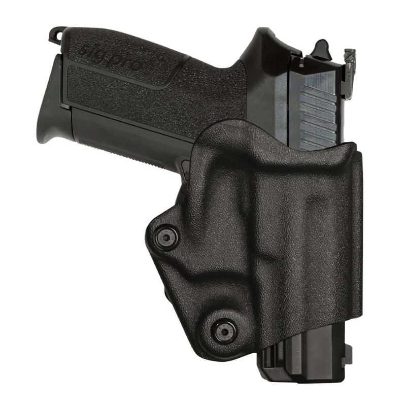 Holster droitier Vegatek Short VKS804 noir — pour GLOCK 17/19/22/23/26/27