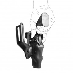 Holster gaucher Vegatek Short VKS804 — noir — pour GLOCK 17 / 19 / 22 / 23 / 26 / 27 Description courte Holster gaucher Vegatek Short VKS804 — noir — pour GLOCK 17 / 19 / 22 / 23 / 26 / 27 Description courte