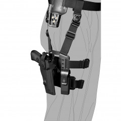 Système de connexion rapide & rotatif 8K31 noir – Vega Holster
