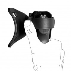 Holster droitier Vegatek Top VKT804 – Noir (pour Glock 17 / 19 / 22 / 23)