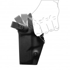 Holster Gaucher Vegatek Top VKT804 – Noir (pour Glock 17 / 19 / 22 / 23)