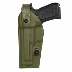 Holster gaucher Vegatek Duty VKD800 vert olive pour Beretta 92/98 PAMAS / MAS-G1 Holster gaucher Vegatek Duty VKD800 vert olive pour Beretta 92/98 PAMAS / MAS-G1