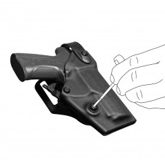 Holster droitier Vegatek Duty VKD800 tan pour Beretta 92/98 - PAMAS / MAS-G1