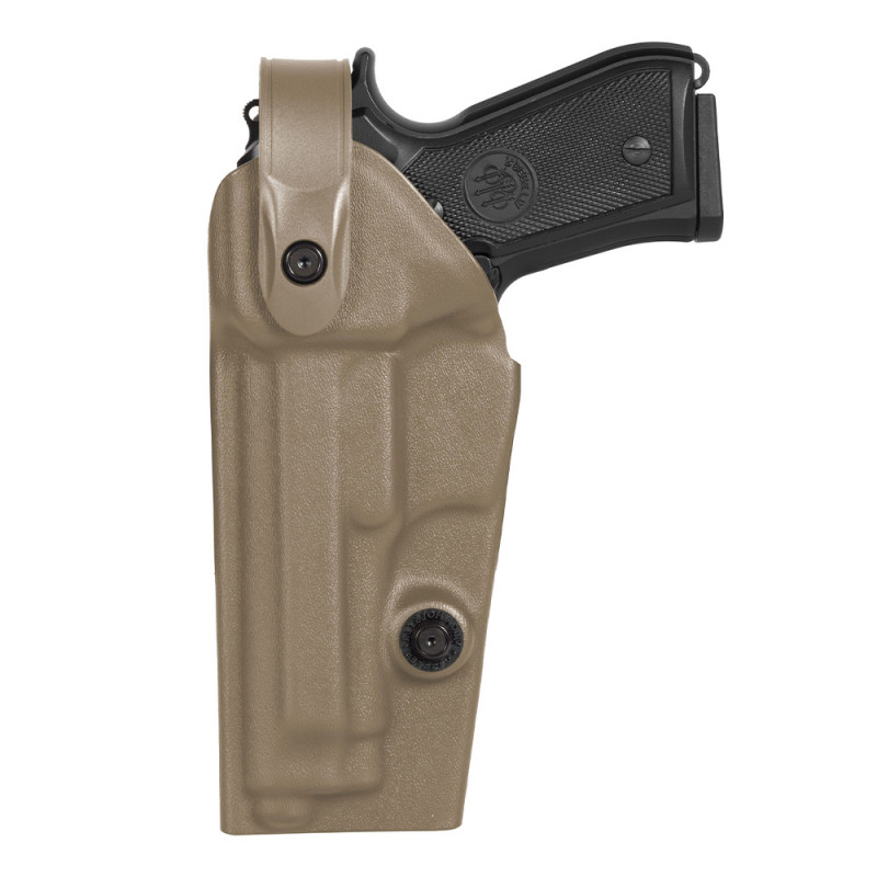 Holster gaucher Vegatek Duty VKD800 tan pour Beretta 92/98 - PAMAS / MAS-G1 Holster gaucher Vegatek Duty VKD800 tan pour Beretta 92/98 - PAMAS / MAS-G1