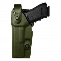 Holster Gaucher Vegatek Duty VKD804 Vert Olive – GLOCK 17/19/22/23