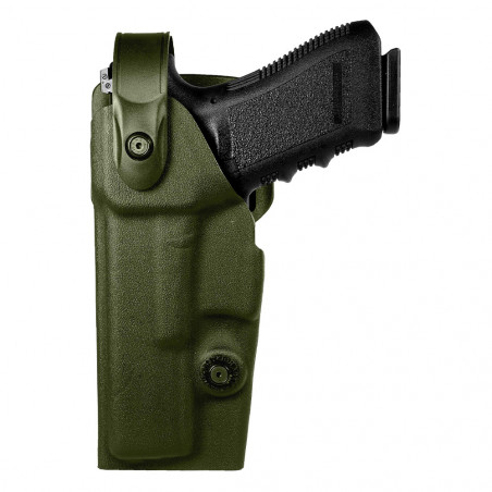Holster Gaucher Vegatek Duty VKD804 Vert Olive – GLOCK 17/19/22/23