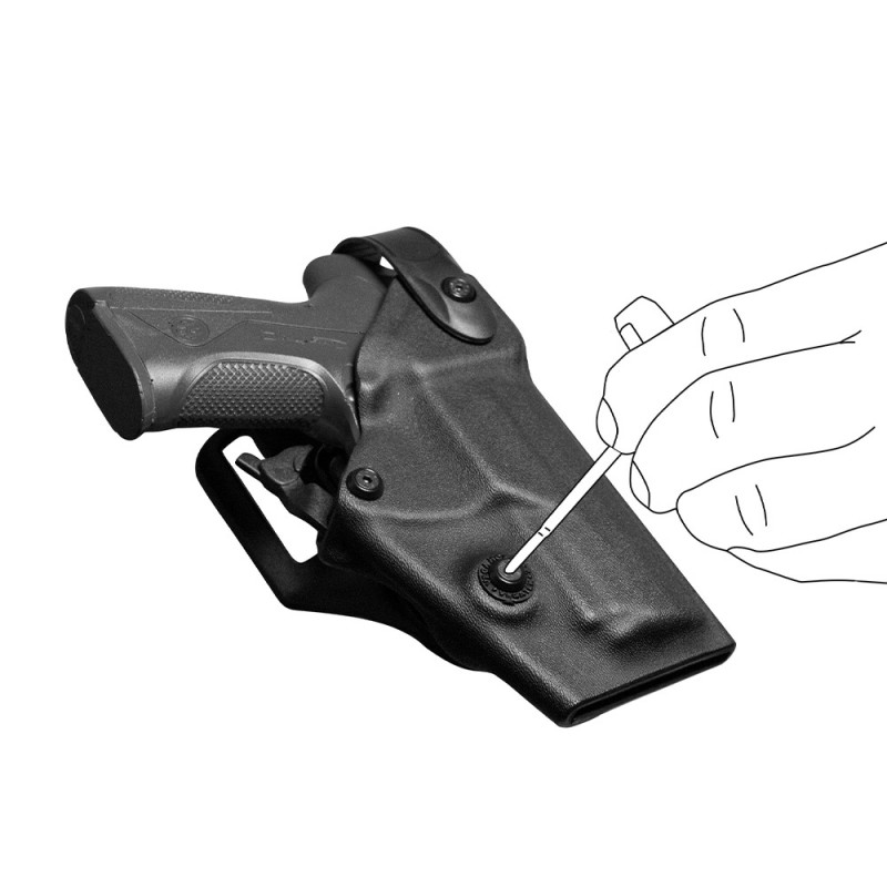 Holster Vegatek Short VKS800 Tan – Droitier pour PAMAS/MAS-G1 Holster Vegatek Short VKS800 Tan – Droitier pour PAMAS/MAS-G1