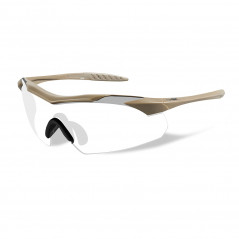 Lunettes balistiques Wiley X Vapor 2.5 Tan – Kit 3 écrans | PROS-F.A.S
