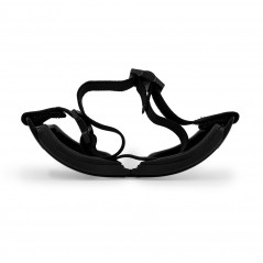 Masque de protection balistique pliable Lynx noir écrans fumé/incolore