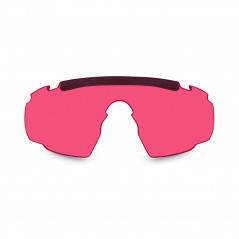 Écran rouge Saber Advanced – Verre de remplacement lunettes balistiques | PROS-F.A.S