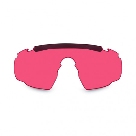 Écran rouge Saber Advanced – Verre de remplacement lunettes balistiques | PROS-F.A.S