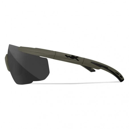 Lunettes de protection balistique Saber Advanced vert olive écrans fumé/incolore/orange