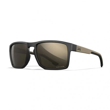 Lunettes balistiques Founder noir tan Tungsten Mirror Wiley X