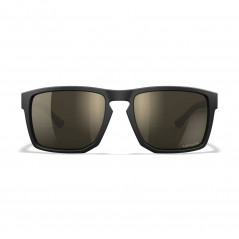 Lunettes de protection balistique Founder noir / tan verres tungsten mirror Lunettes de protection balistique Founder noir / tan verres tungsten mirror