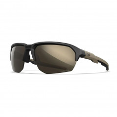 Lunettes balistiques Jakl noir / tan – Captivate™ Tungsten Mirror